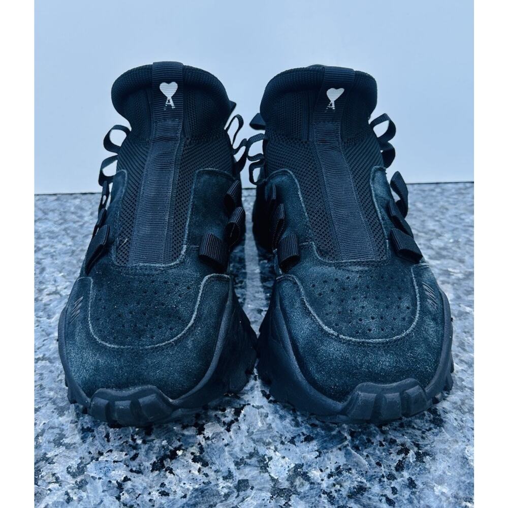 No LACES DAMAGED AMI Paris Mid-Top Otto Sneakers Men’s Size 41